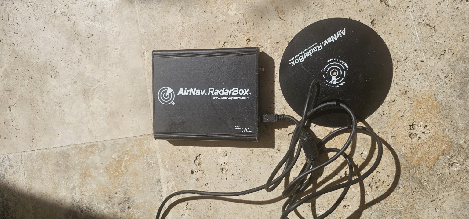 Original AirNav RadarBox receiver recovered in 2026